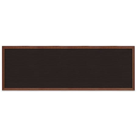 United Visual Products Sliding Door Indoor Enclosed Corkboard, 4 UV9025ACS-BRONZE-BLACK